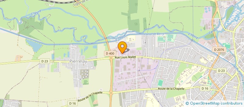 localisation de l'entreprise SCE DEPARTEMENTAL INCENDIE ET SECOURS à BOURGES