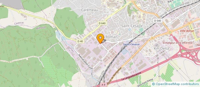 localisation de l'entreprise SCE DEPARTEMENTAL INCENDIE ET SECOURS à NIMES