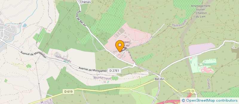 localisation de l'entreprise SCE DEPARTEMENTAL INCENDIE ET SECOURS  VAILHAUQUES