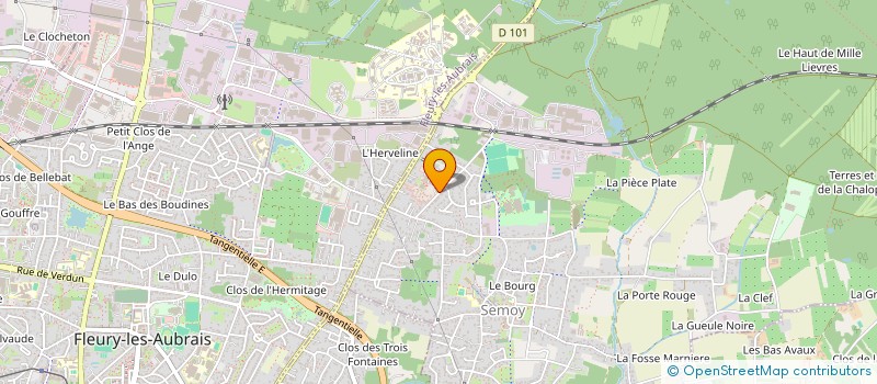 localisation de l'entreprise SCE DEPARTEMENTAL INCENDIE ET SECOURS  SEMOY