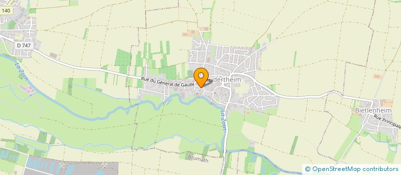localisation de l'entreprise SCE DIFFUSION MAROQUINERIE SERRURERIE à GEUDERTHEIM
