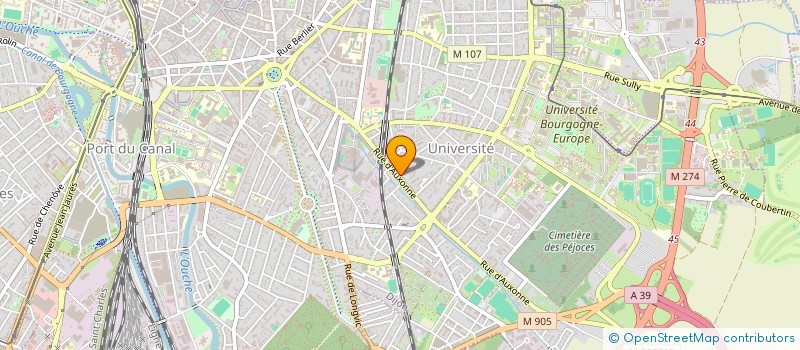 localisation de l'entreprise SCE DIJON à DIJON