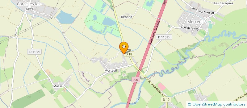 localisation de l'entreprise SCE DOMAINE FRANCOIS GAUNOUX  MEURSAULT