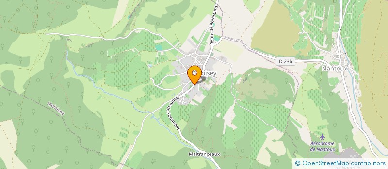 localisation de l'entreprise SCE DOMAINE MAZILLY PERE ET FILS  MELOISEY