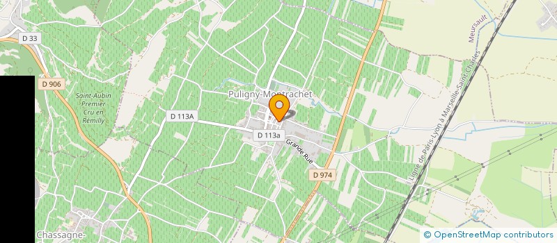 localisation de l'entreprise SCE DOMAINE OPALE à PULIGNY-MONTRACHET