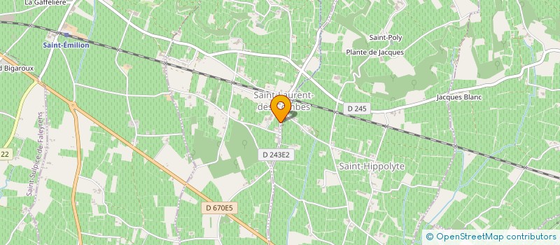 localisation de l'entreprise SCE DU CHATEAU HAUTE NAUVE à SAINT-LAURENT-DES-COMBES