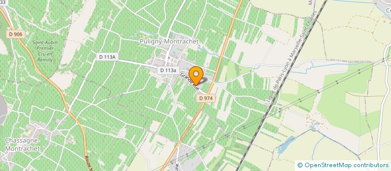 localisation de l'entreprise SCE DU DOMAINE POTINET-AMPEAU  MONTHELIE