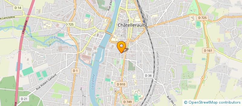 localisation de l'entreprise SCE ETUDE DISTRIB ENERGIE NOUVELLE à CHATELLERAULT