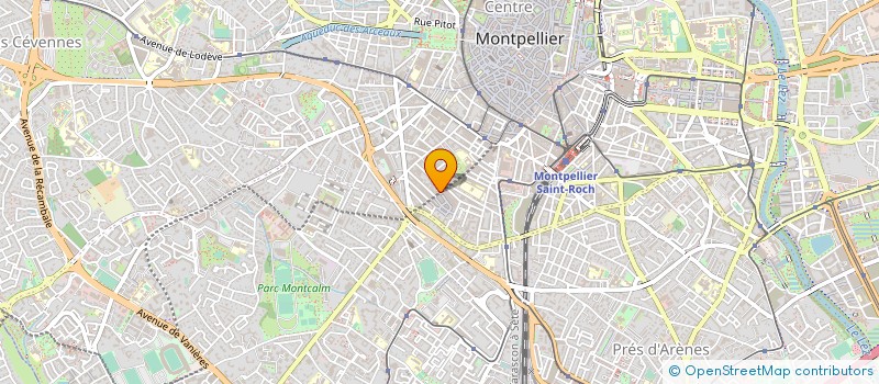 localisation de l'entreprise SCE ETUDES FINANCIERES IMMOBILIER à MONTPELLIER