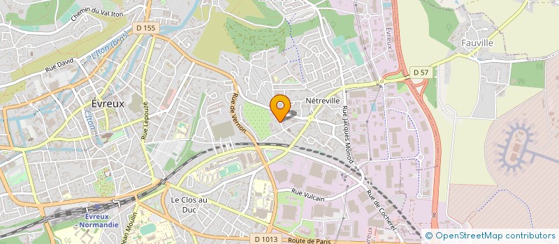 localisation de l'entreprise SCE FORMATION PERMANENTE DIOCESE EVREUX à EVREUX