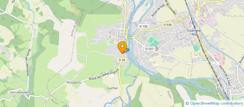 localisation de l'entreprise SCE INFORMATIQUE MIDI PYRENEES AQUITAINE à NAY