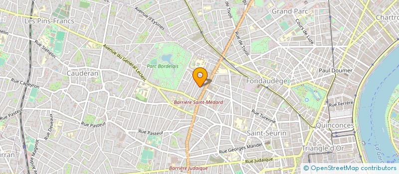 localisation de l'entreprise SCE INTERV MEDIA ADMIN SOC GIR SIMAS 33 à BORDEAUX