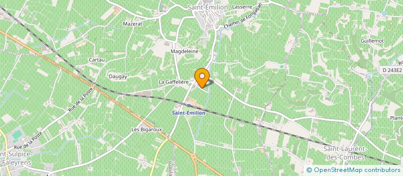 localisation de l'entreprise SCE L D ARFEUILLE à SAINT-EMILION