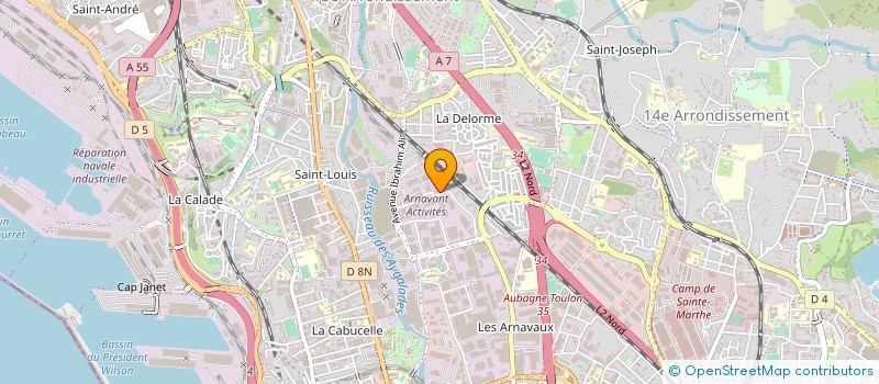 localisation de l'entreprise SCE MAINTENANCE RESEAUX INFORMATIQUES à MARSEILLE