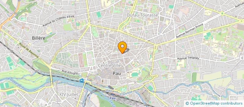 localisation de l'entreprise SCE REMPLACEMENT BASCO BEARNAIS à PAU