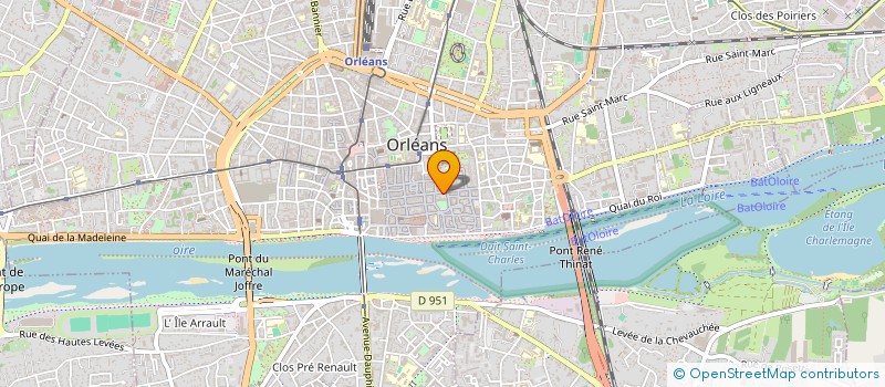 localisation de l'entreprise SCE SOCIAL DE LA PREFECTURE DU LOIRET à ORLEANS