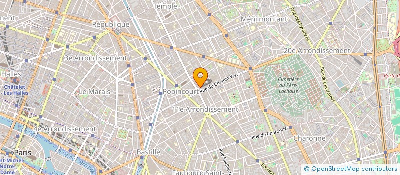 localisation de l'entreprise SCE - SOLUTION CONCEPT ENERGIES  PARIS