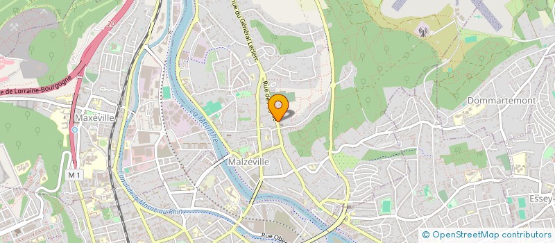 localisation de l'entreprise SCE SOVACEGUI  MALZEVILLE