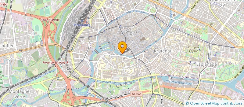 localisation de l'entreprise SCE TECHNIQUE EGLISES PROTESTANTES à STRASBOURG