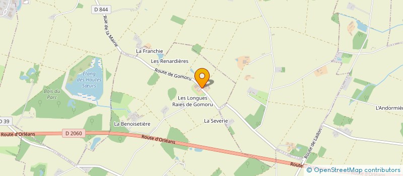 localisation de l'entreprise SCEA 3 ARC à AUVILLIERS-EN-GATINAIS
