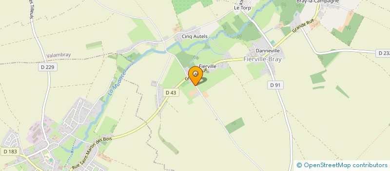 localisation de l'entreprise SCEA 5 AUTELS  VALAMBRAY