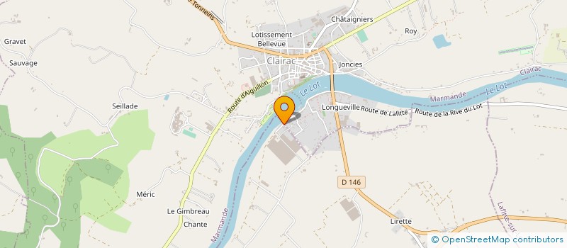 localisation de l'entreprise SCEA ACTINIDIA à BOURRAN