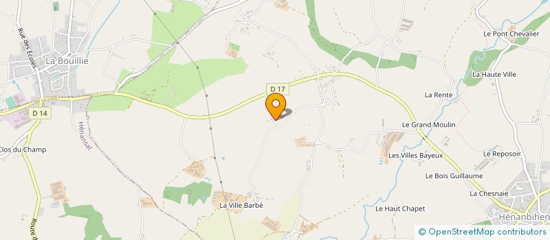 localisation de l'entreprise SCEA ADAM à HENANBIHEN