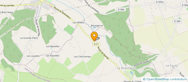 localisation de l'entreprise SCEA ADELINE  LE BREVEDENT