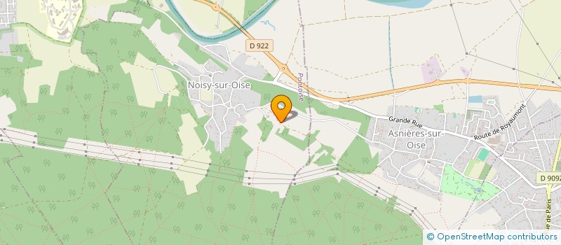 localisation de l'entreprise SCEA ADHEMAR LAMOUREUX  NOISY-SUR-OISE