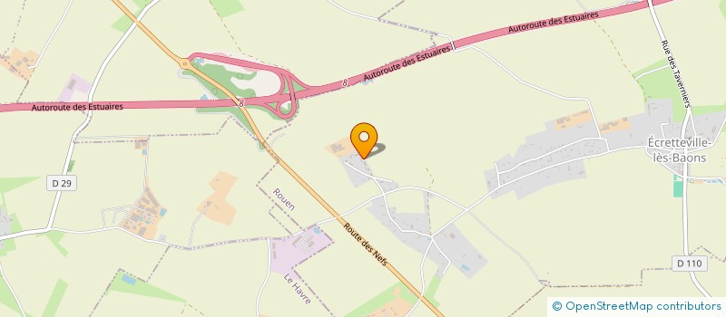 localisation de l'entreprise SCEA AFFAGARD  ECRETTEVILLE-LES-BAONS