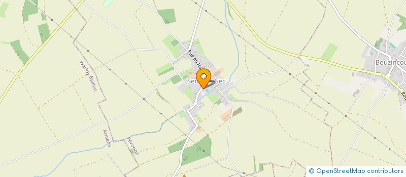 localisation de l'entreprise SCEA AGRI 2010  SENLIS-LE-SEC