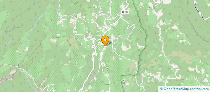 localisation de l'entreprise SCEA AGRICOLE ST CHRISTOPHE  SUZETTE