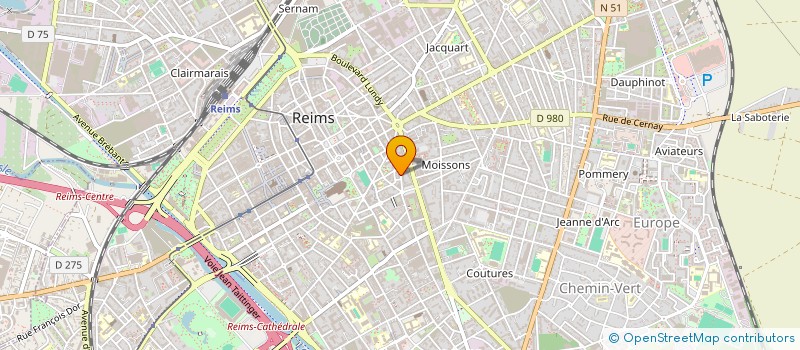 localisation de l'entreprise SCEA AGRIGESE à REIMS