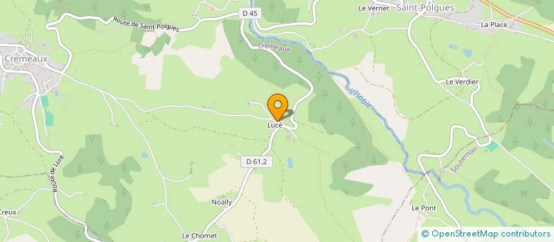 localisation de l'entreprise SCEA AGRILUCE à CREMEAUX