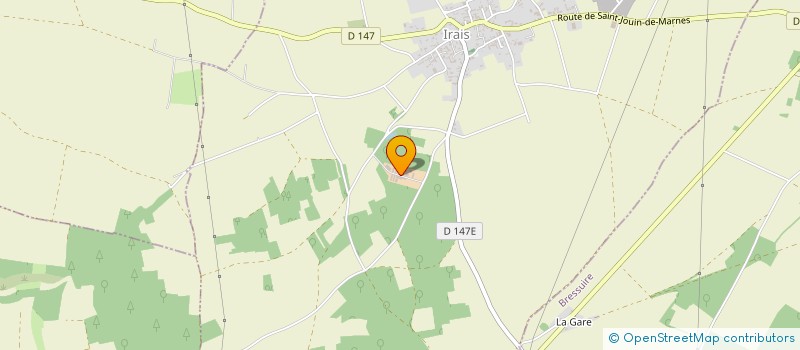 localisation de l'entreprise SCEA ALFAGRI  IRAIS