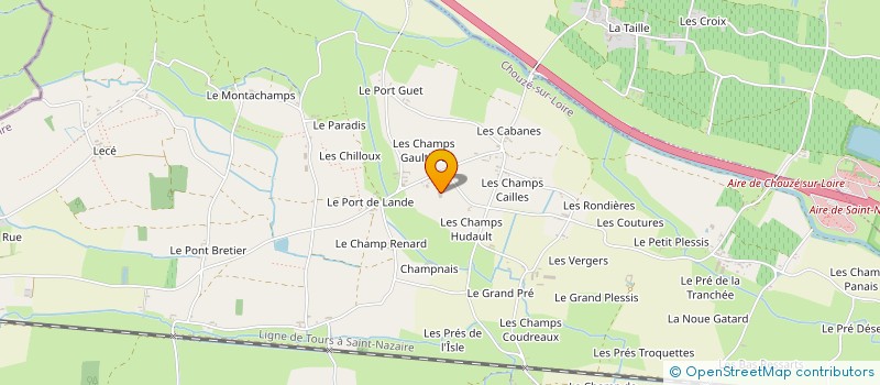 localisation de l'entreprise SCEA ALLARD  CHOUZE-SUR-LOIRE