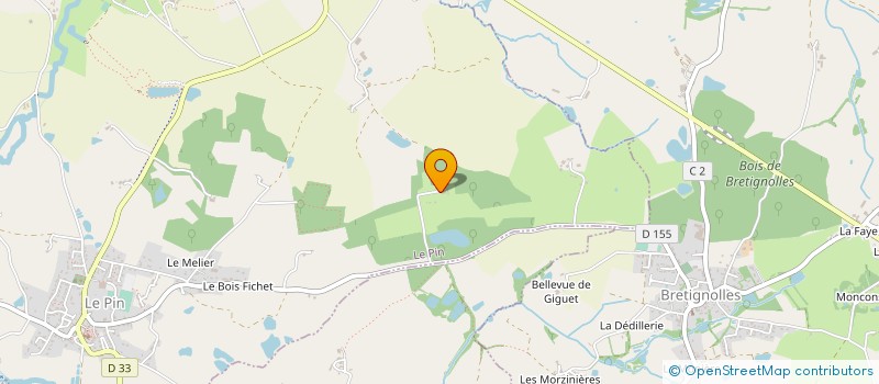 localisation de l'entreprise SCEA AMIK FARM à LE PIN