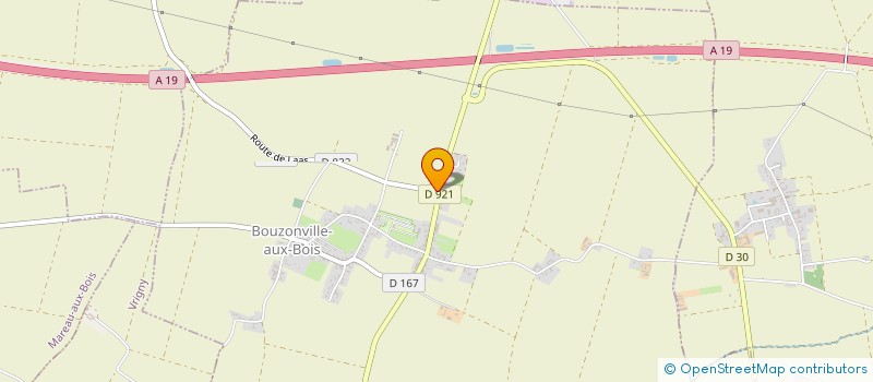 localisation de l'entreprise SCEA ANDORMIERE à BOUZONVILLE-AUX-BOIS