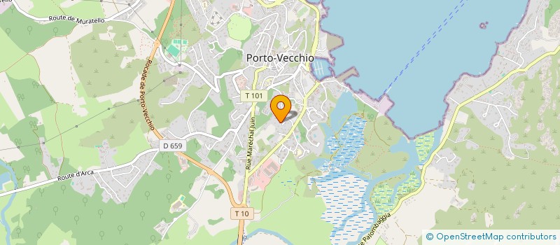 localisation de l'entreprise SCEA ANTONCANO à PORTO-VECCHIO
