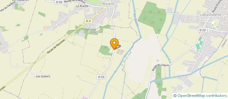 localisation de l'entreprise SCEA ANTONIAZZI à LHERM