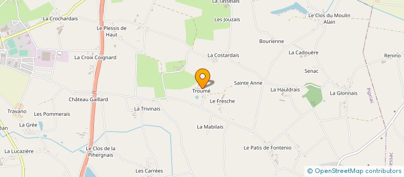 localisation de l'entreprise SCEA AR KOUERIEN à PIPRIAC