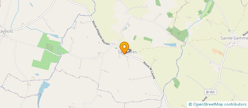 localisation de l'entreprise SCEA ARAGON  SARRANT