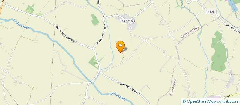 localisation de l'entreprise SCEA ARQUIER à CASTELNAUDARY