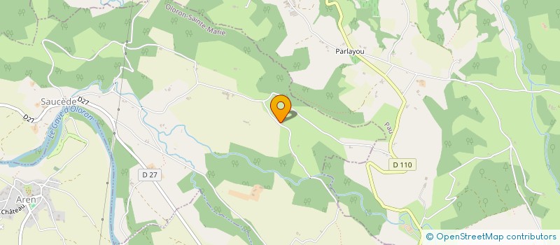 localisation de l'entreprise SCEA ARRICAU  SAUCEDE