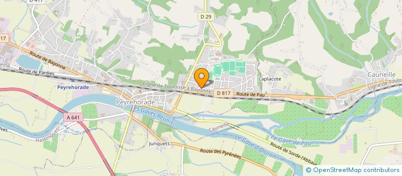 localisation de l'entreprise SCEA ARRIOUS à PEYREHORADE