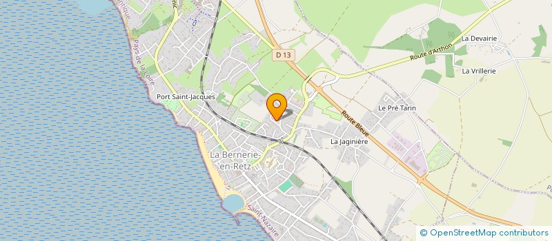 localisation de l'entreprise SCEA ATLANTIC JARDIN à LES MOUTIERS EN RETZ