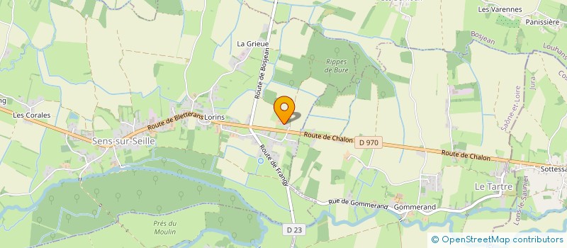 localisation de l'entreprise SCEA AU PARADIS D'HATARI  SENS-SUR-SEILLE