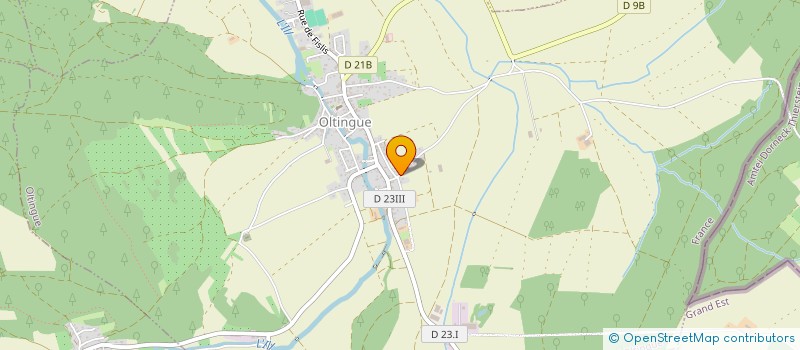 localisation de l'entreprise SCEA AU RESERVOIR  OLTINGUE