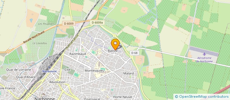 localisation de l'entreprise SCEA AU RUCHER DES CATHARES à NARBONNE