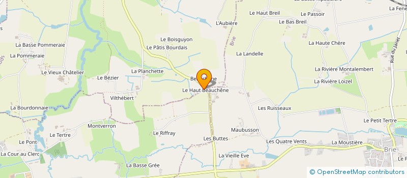 localisation de l'entreprise SCEA AUBIN à BRIE